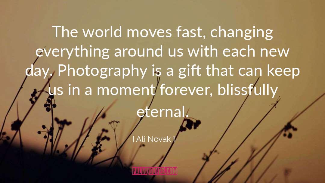 Capturing A Moment Photography quotes by Ali Novak