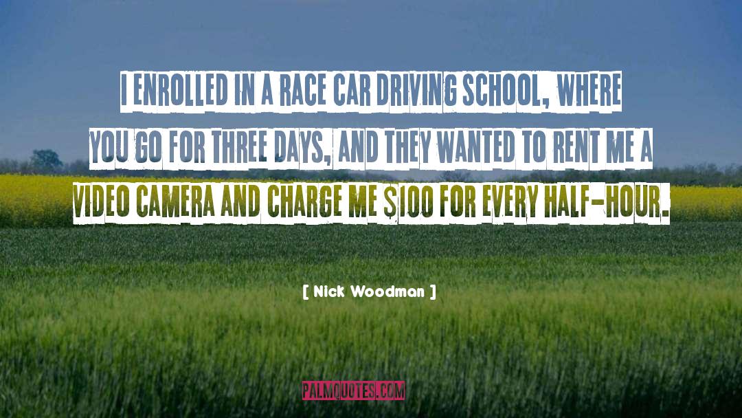 Car Driving quotes by Nick Woodman