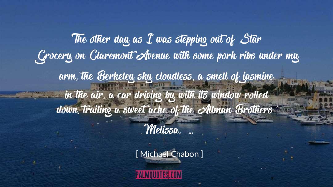 Car Driving quotes by Michael Chabon
