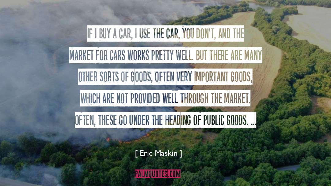 Car Mechanic quotes by Eric Maskin