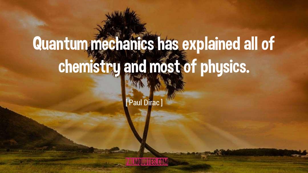 Car Mechanic quotes by Paul Dirac