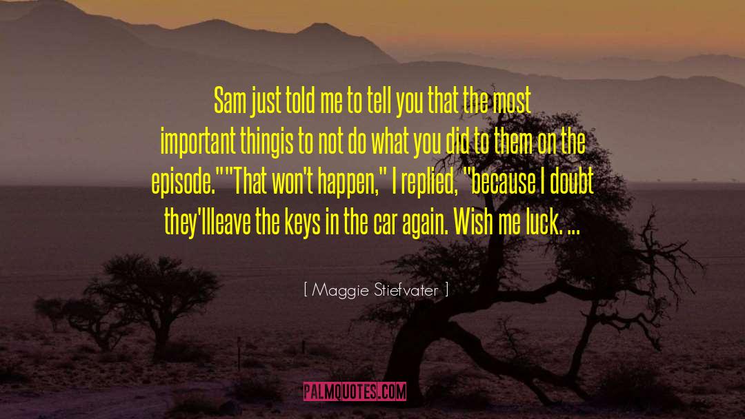 Car Ponies quotes by Maggie Stiefvater