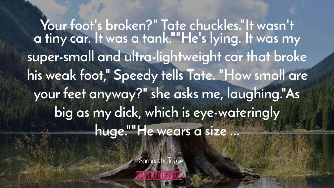 Car quotes by Samantha Towle