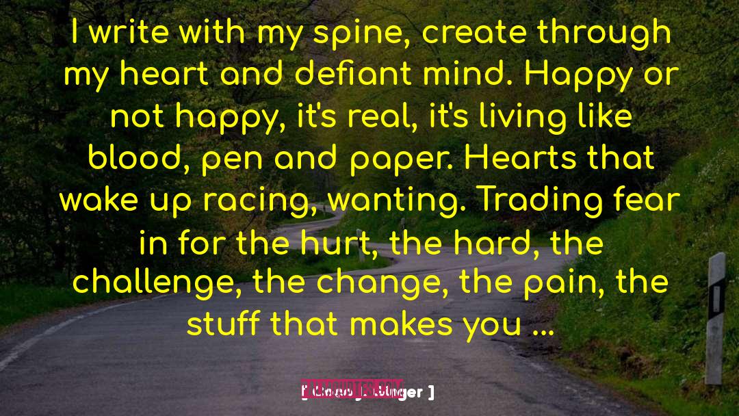 Car Racing quotes by Coco J. Ginger