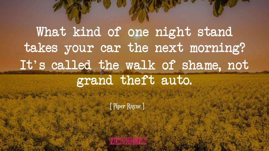 Car Rental quotes by Piper Rayne