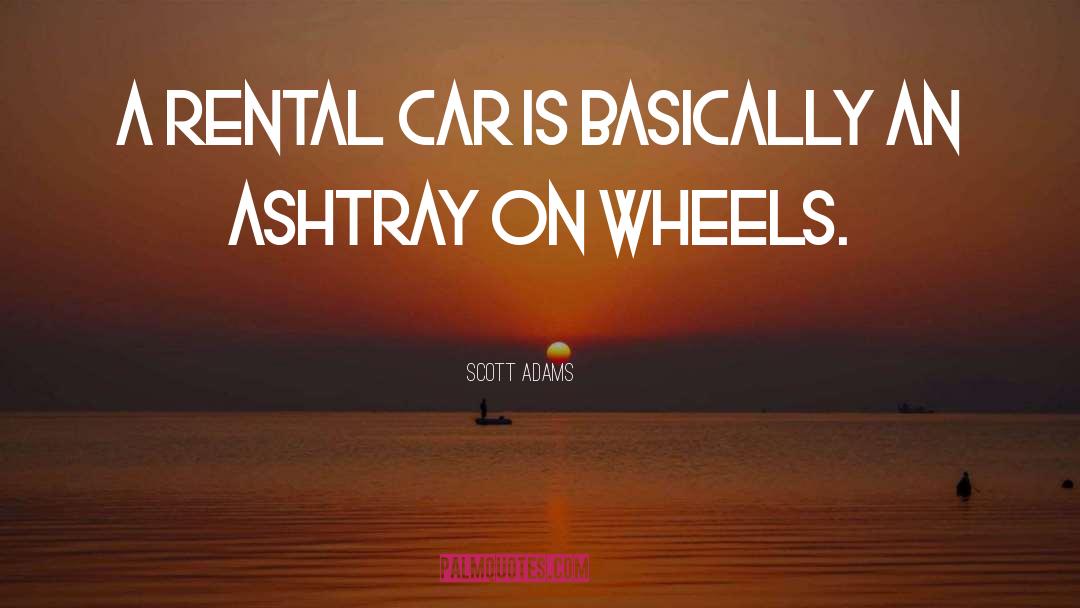 Car Rental quotes by Scott Adams
