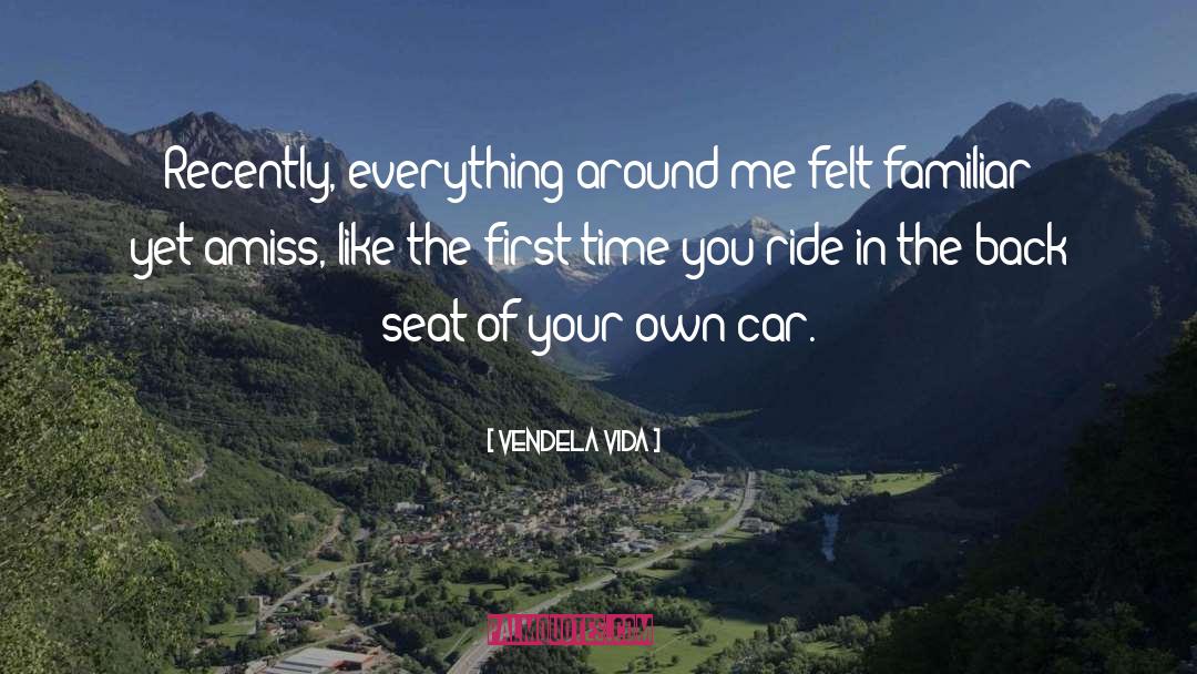 Car Rental quotes by Vendela Vida