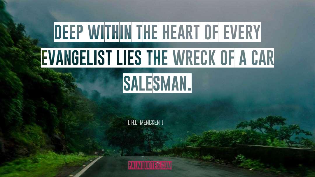 Car Salesman quotes by H.L. Mencken