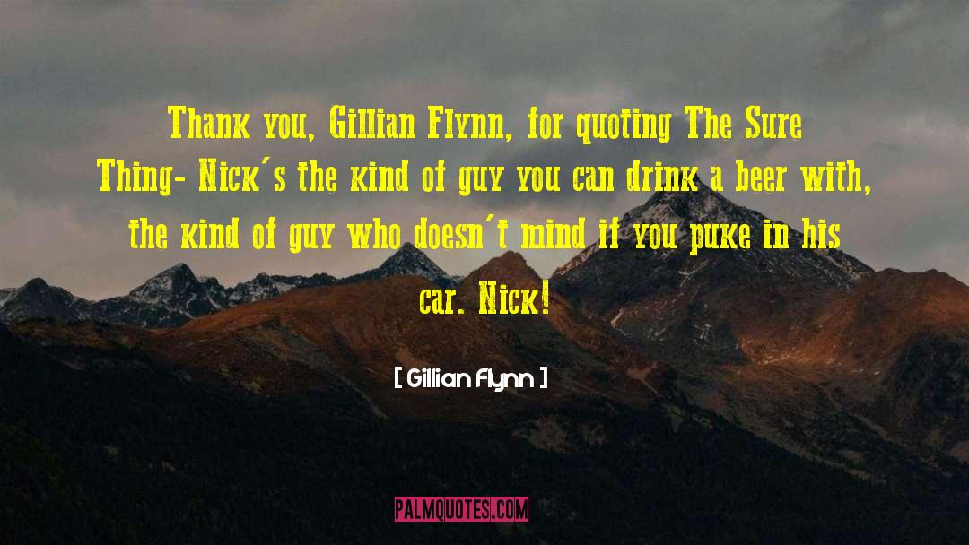 Car Talk quotes by Gillian Flynn