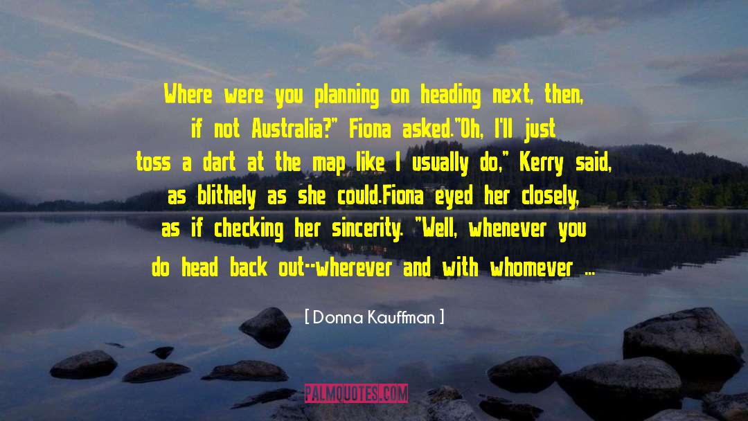 Caragh Pub quotes by Donna Kauffman