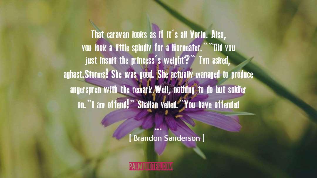 Caravan quotes by Brandon Sanderson