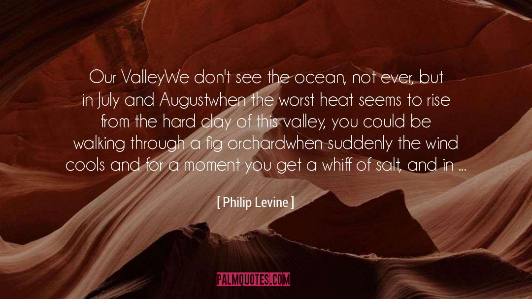 Caravansary Word quotes by Philip Levine