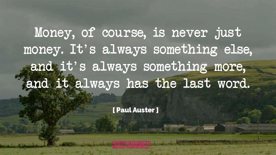 Caravansary Word quotes by Paul Auster