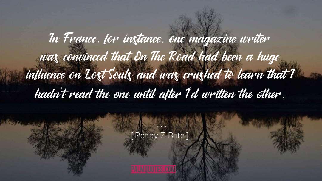 Caraveo France quotes by Poppy Z. Brite