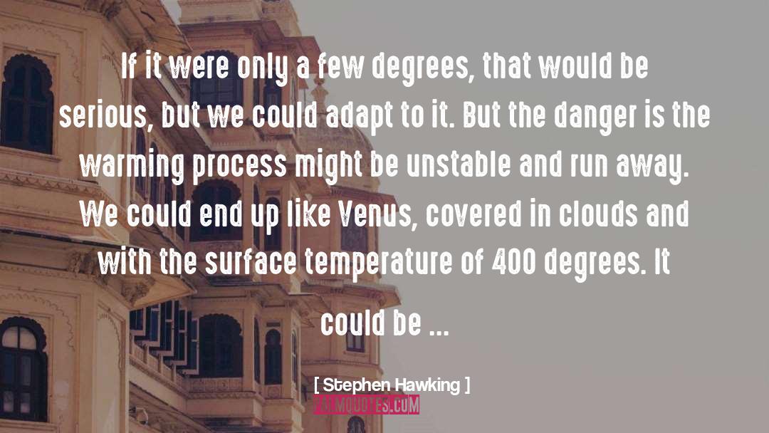 Carbon Dioxide Emissions quotes by Stephen Hawking