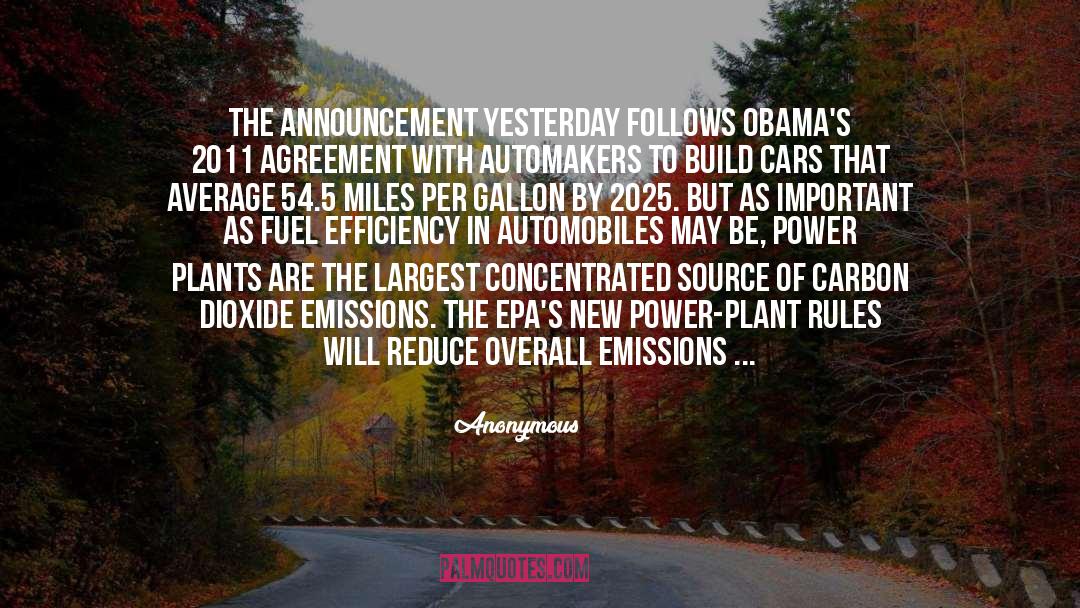 Carbon Dioxide Emissions quotes by Anonymous