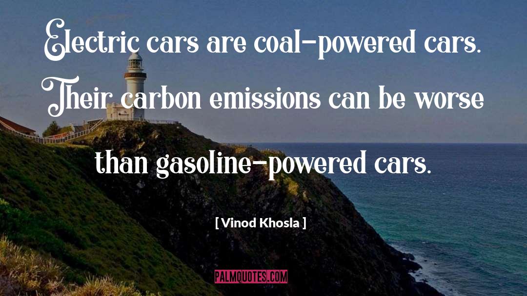 Carbon Emissions quotes by Vinod Khosla