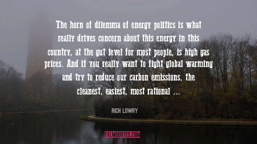 Carbon Emissions quotes by Rich Lowry