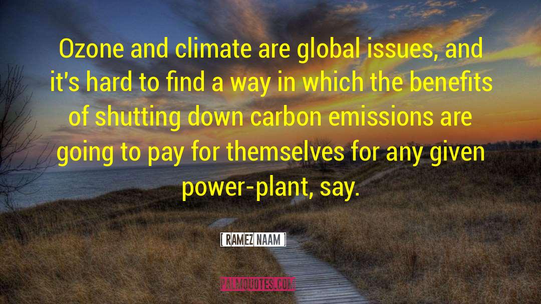 Carbon Emissions quotes by Ramez Naam