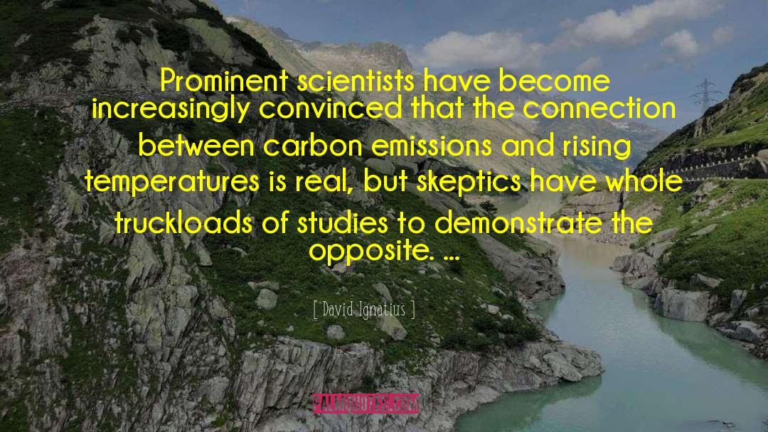 Carbon Emissions quotes by David Ignatius