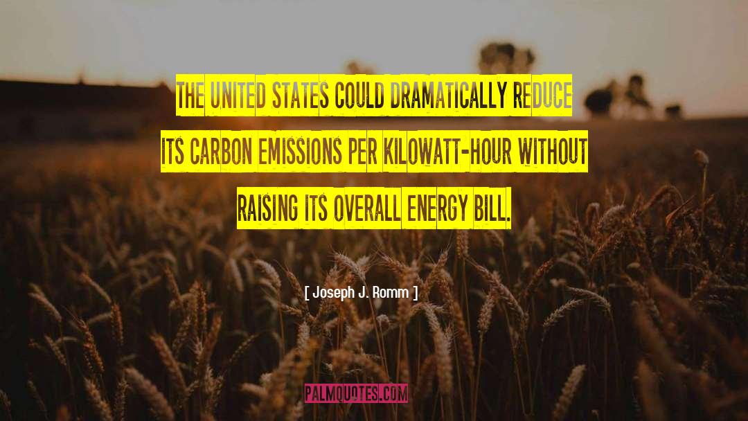 Carbon Emissions quotes by Joseph J. Romm