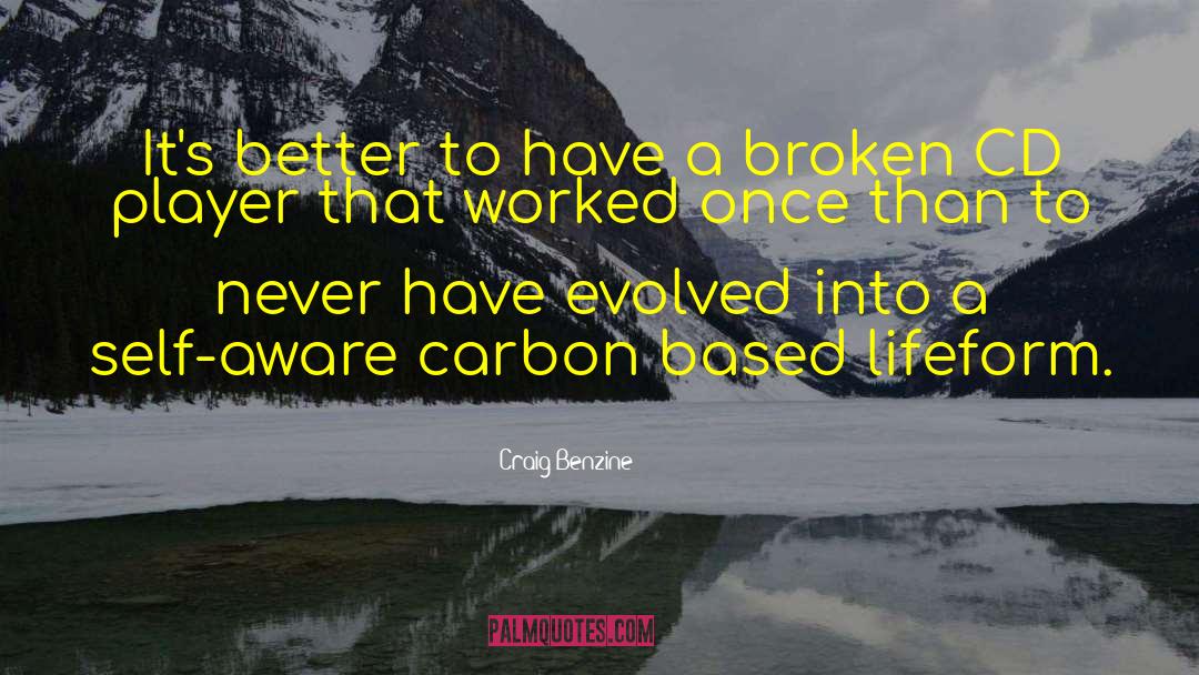 Carbon quotes by Craig Benzine