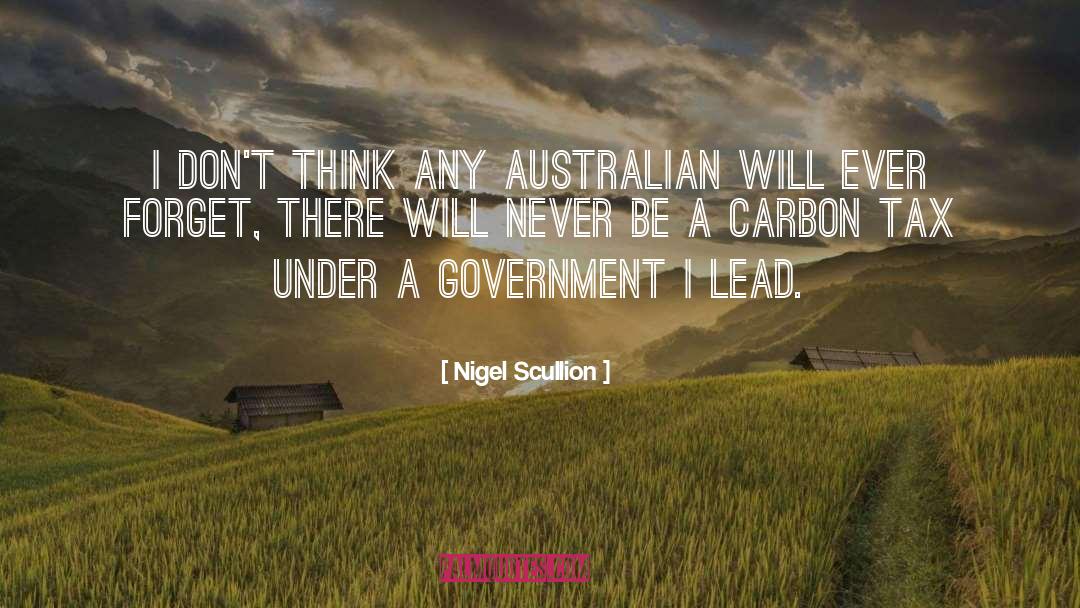 Carbon quotes by Nigel Scullion