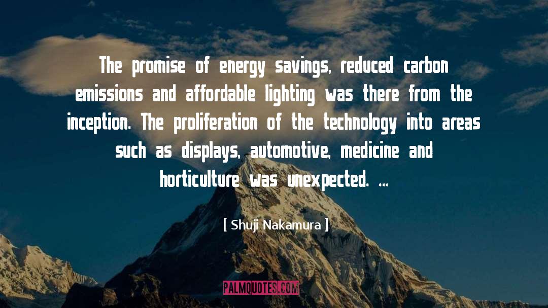 Carbon quotes by Shuji Nakamura