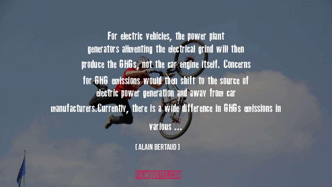 Carburetors For Generators quotes by Alain Bertaud