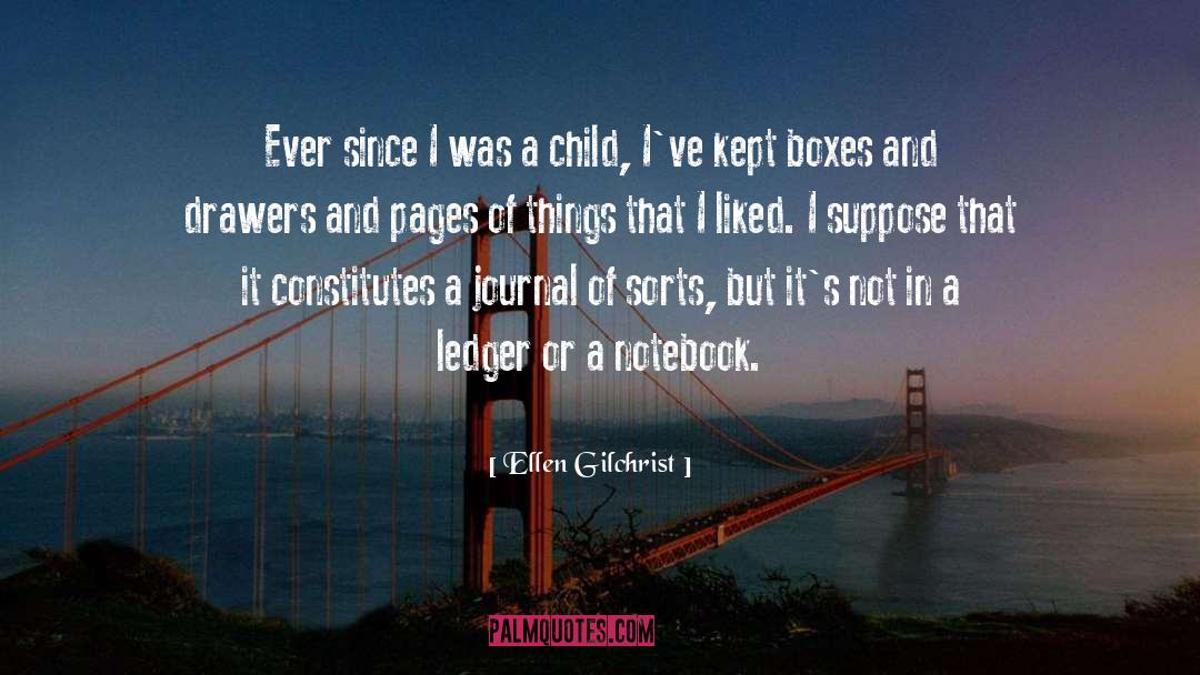 Cardboard Boxes quotes by Ellen Gilchrist