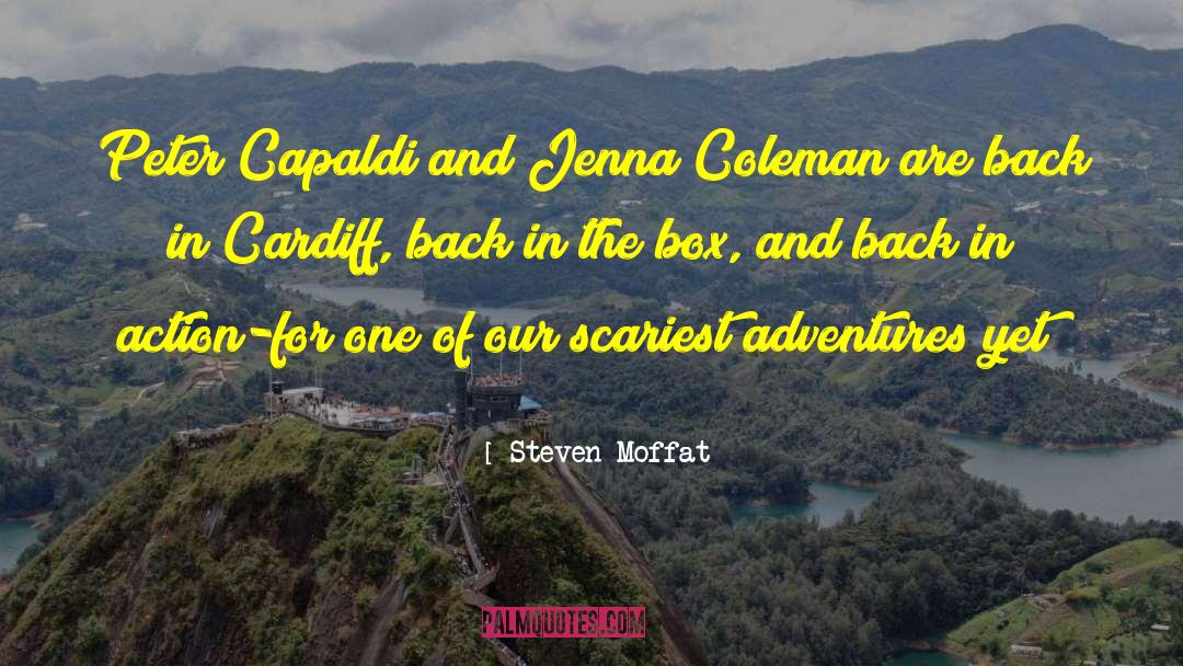 Cardiff quotes by Steven Moffat