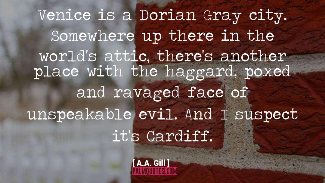 Cardiff quotes by A.A. Gill