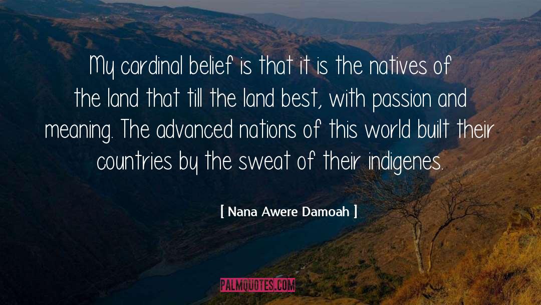 Cardinal quotes by Nana Awere Damoah