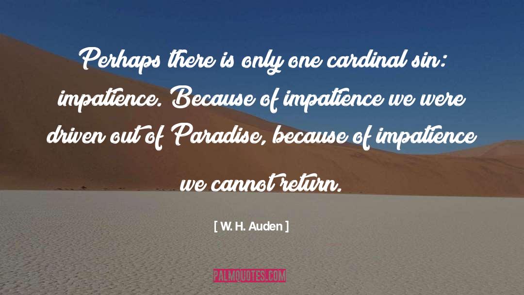 Cardinals quotes by W. H. Auden
