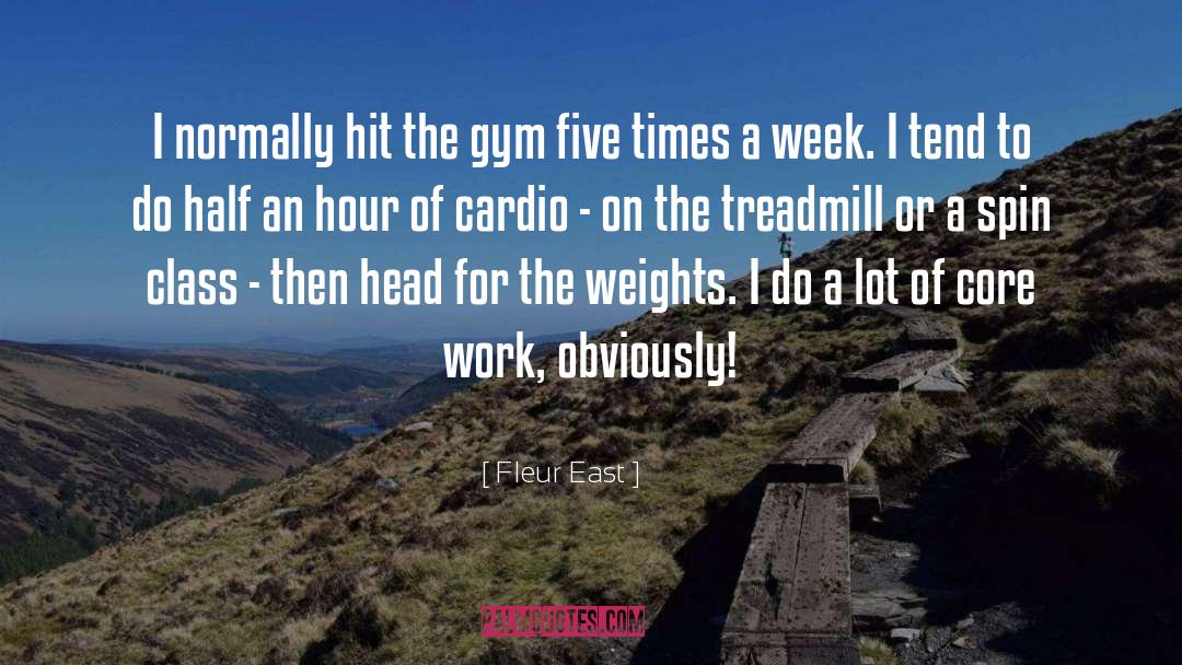 Cardio quotes by Fleur East