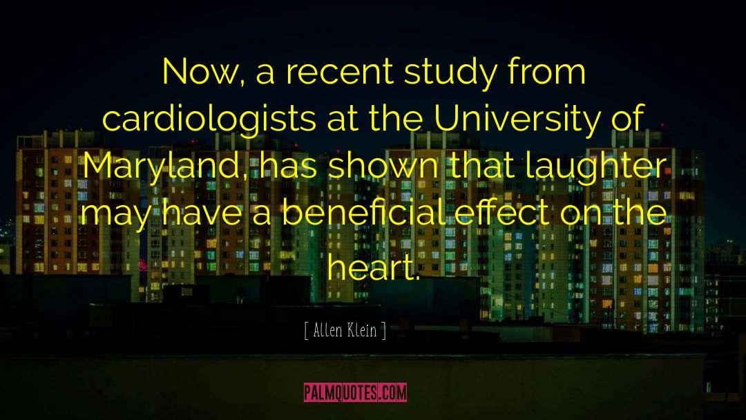 Cardiologist quotes by Allen Klein