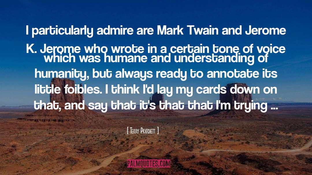 Cards quotes by Terry Pratchett