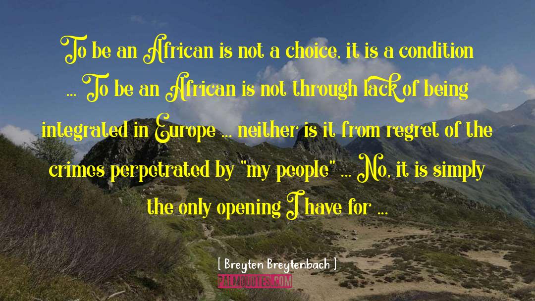 Care For All People quotes by Breyten Breytenbach