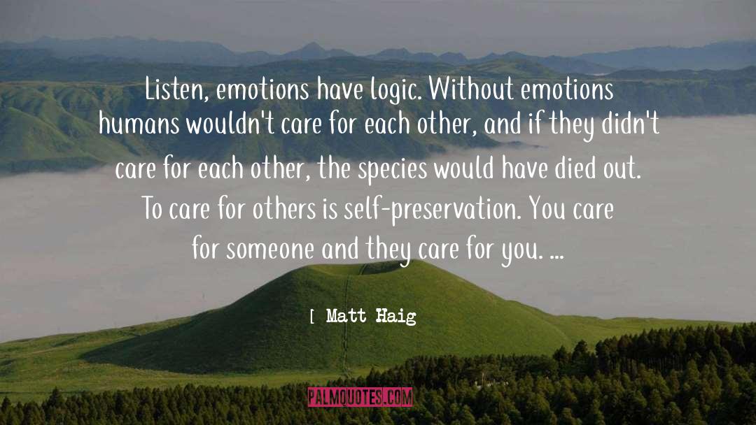 Care For Others quotes by Matt Haig