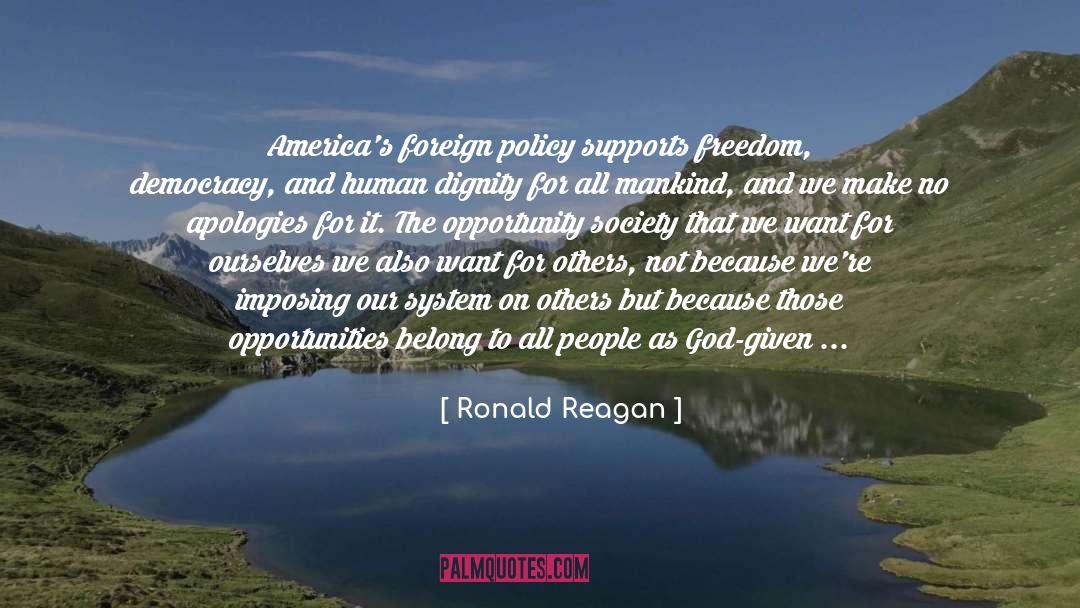 Care For People quotes by Ronald Reagan