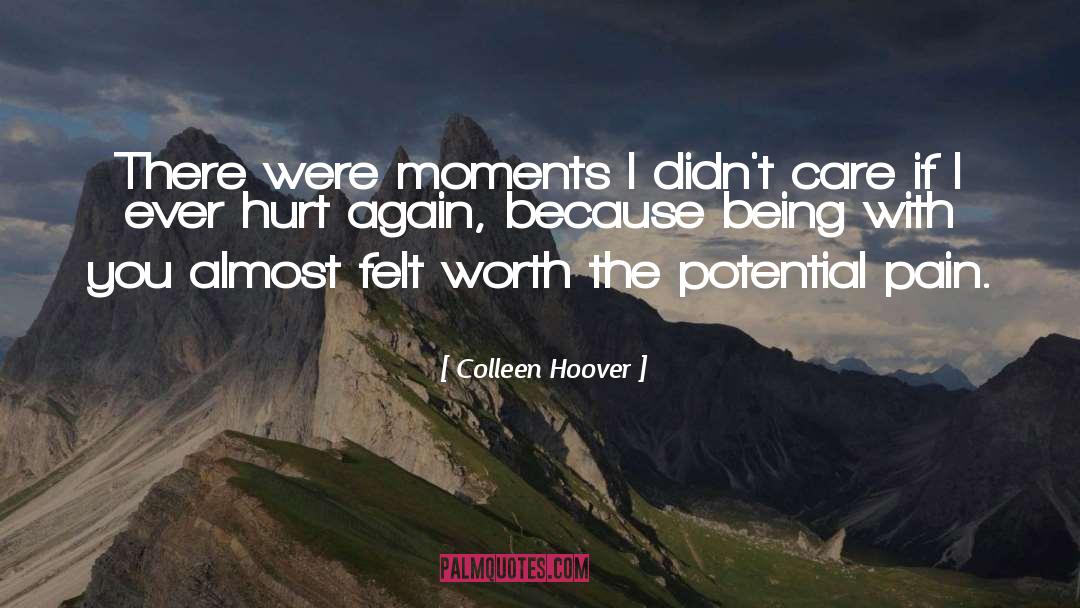 Care quotes by Colleen Hoover