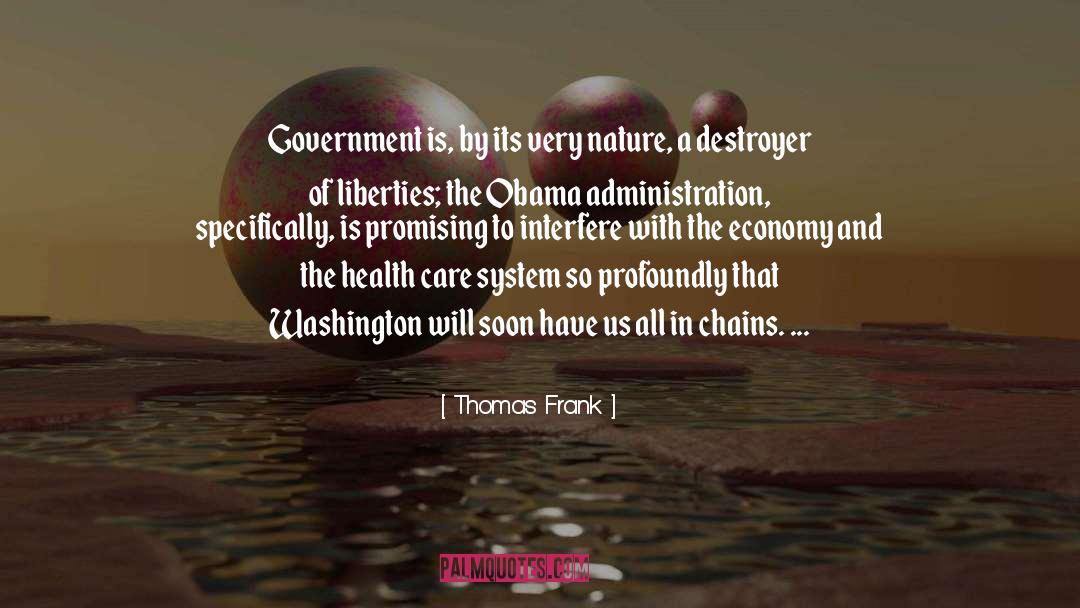 Care System quotes by Thomas Frank