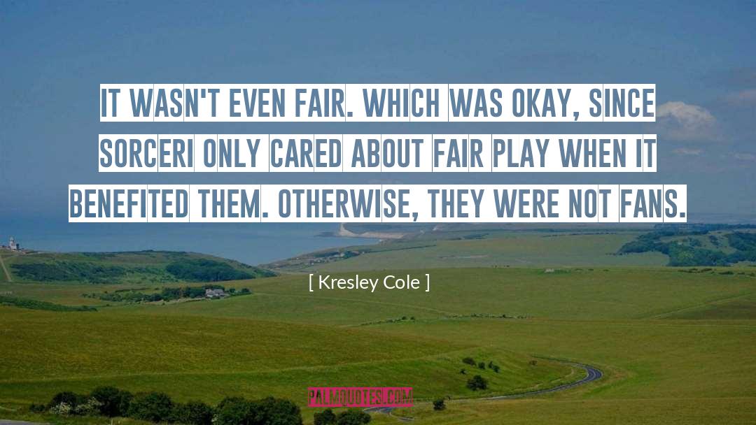 Cared quotes by Kresley Cole
