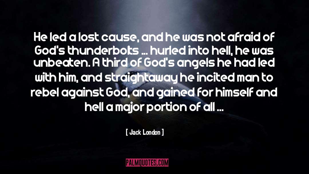 Cared quotes by Jack London