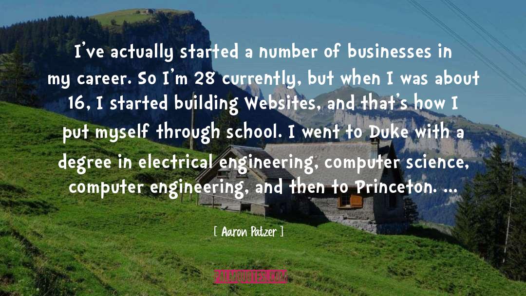 Career Building quotes by Aaron Patzer