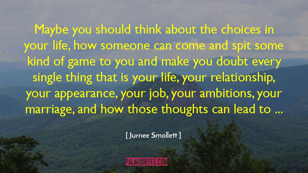 Career Choices quotes by Jurnee Smollett