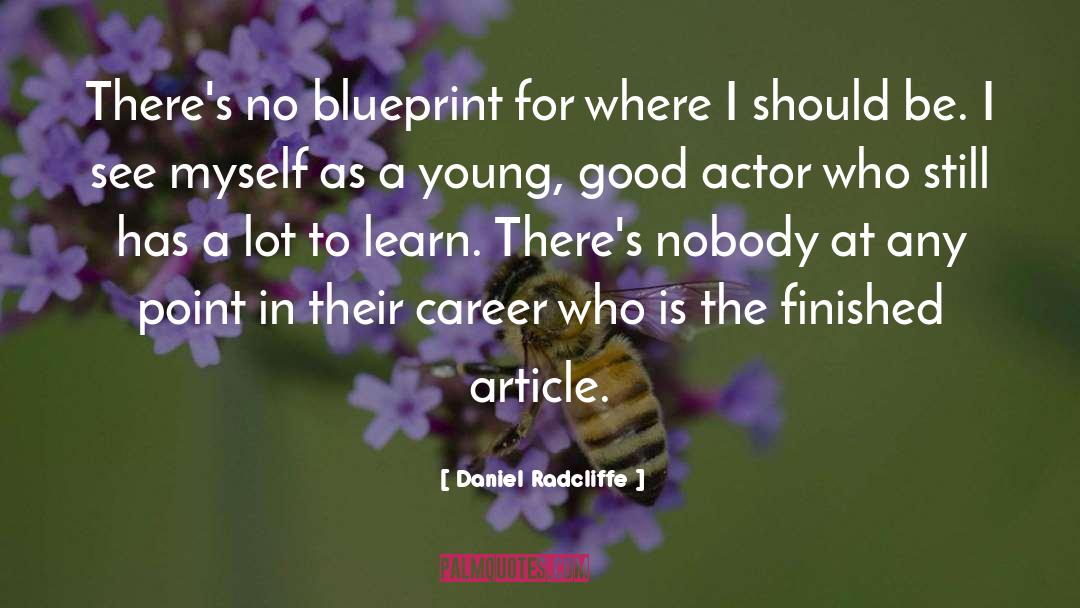 Career Coaching quotes by Daniel Radcliffe