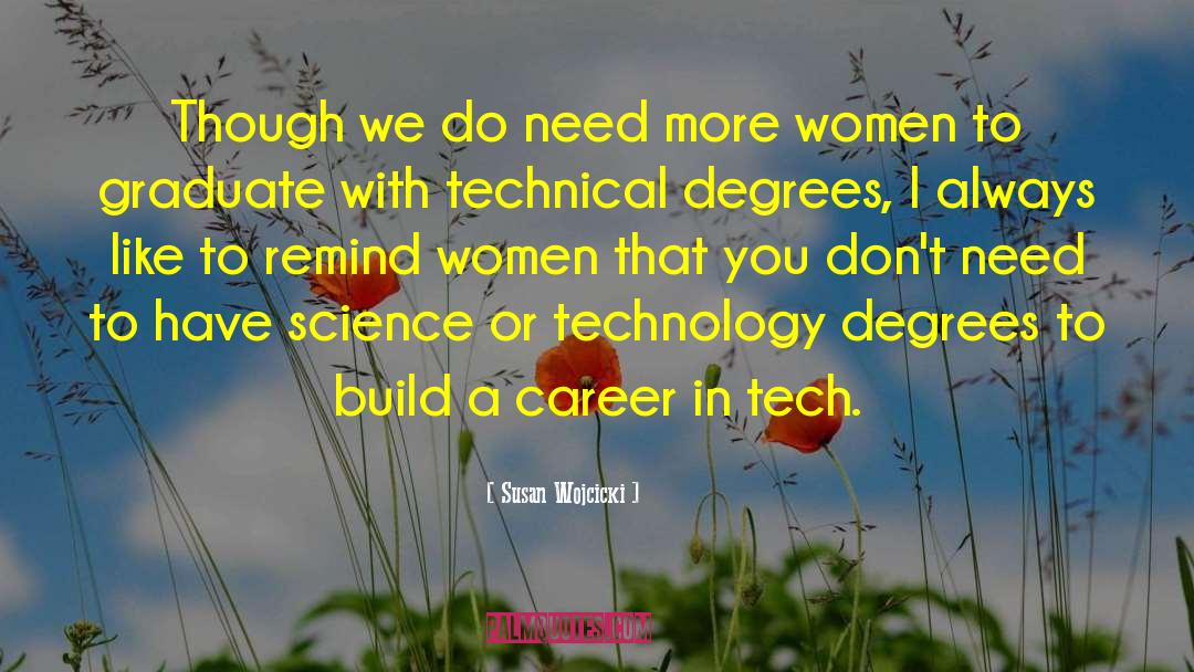 Career Decision quotes by Susan Wojcicki