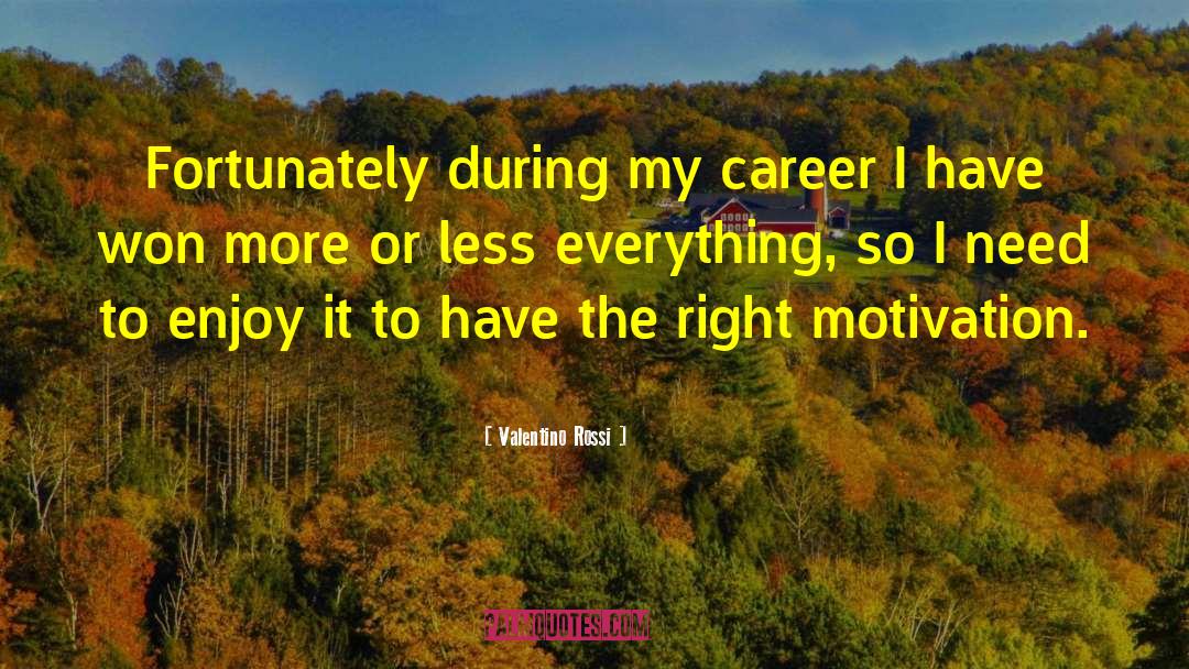 Career Decision quotes by Valentino Rossi