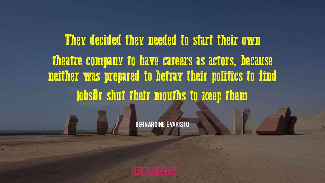 Career Development quotes by Bernardine Evaristo